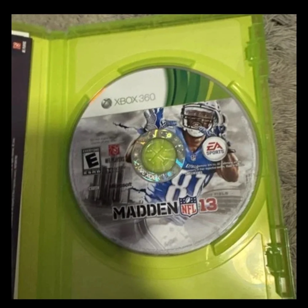 Microsoft Xbox 360 Madden NFL 13 - Green and Purple